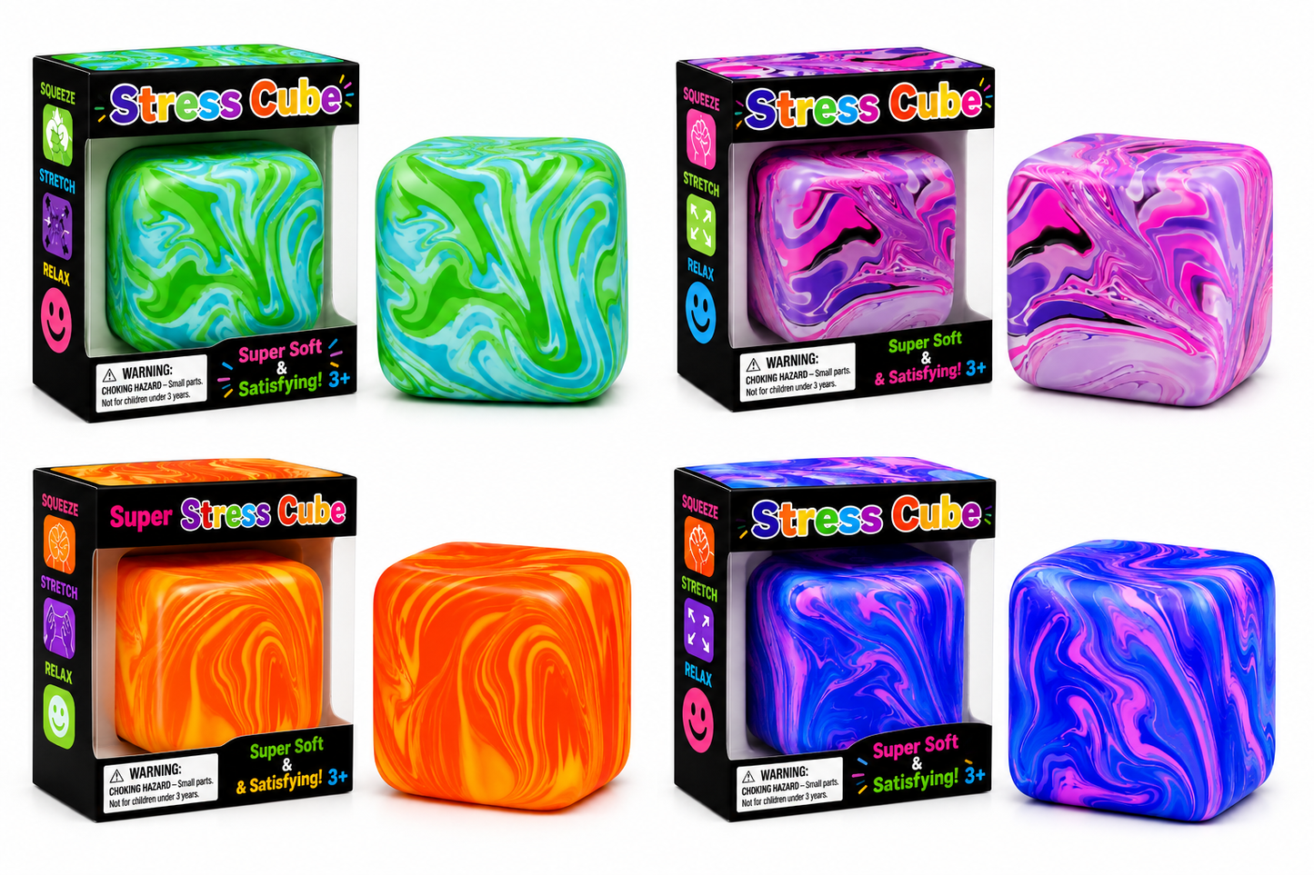 Nee Doh Gel Cube Squishy