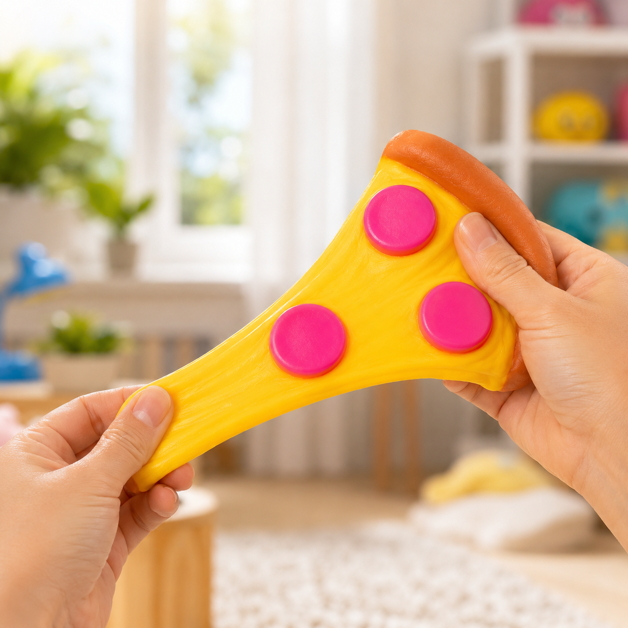 Jumbo Pizza Slice Squishy Toy