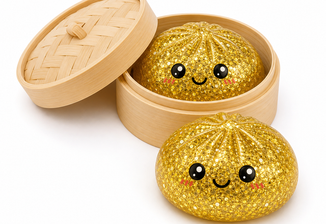 Glitter Dumpling Squishy Box