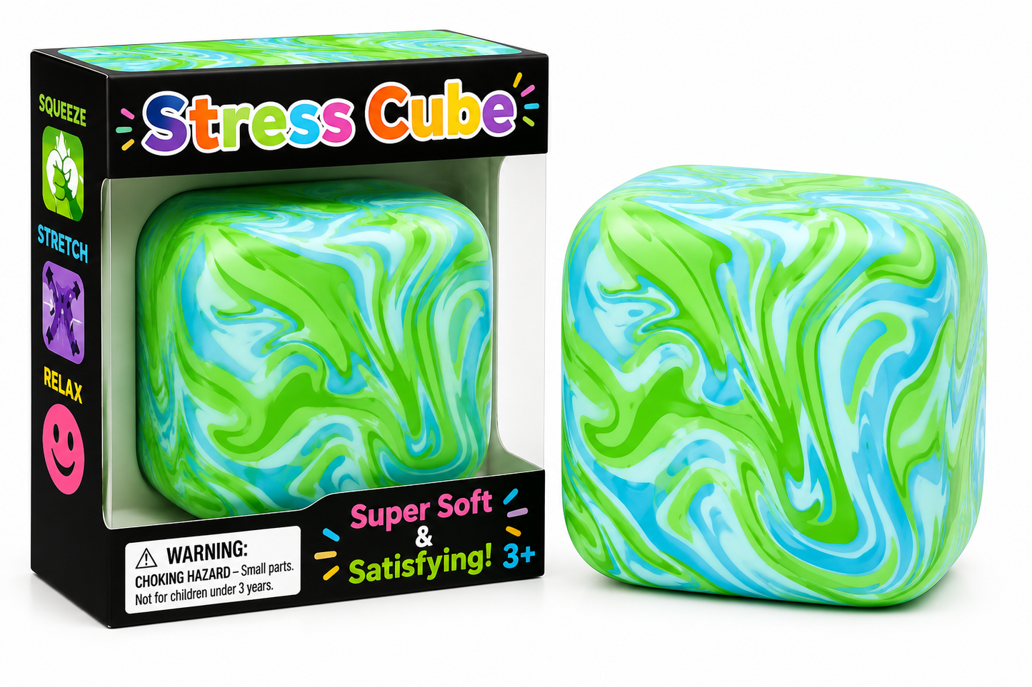 Nee Doh Gel Cube Squishy