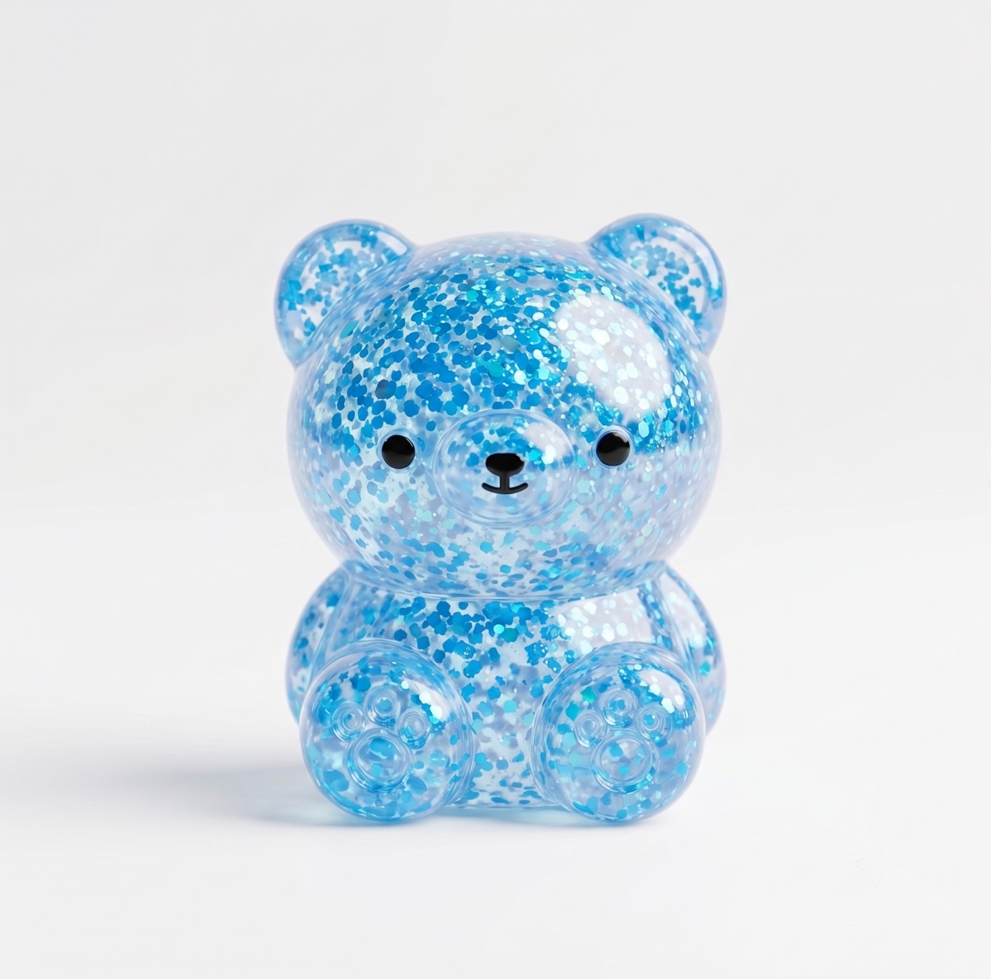 Glitter Gummy Bear Squishy
