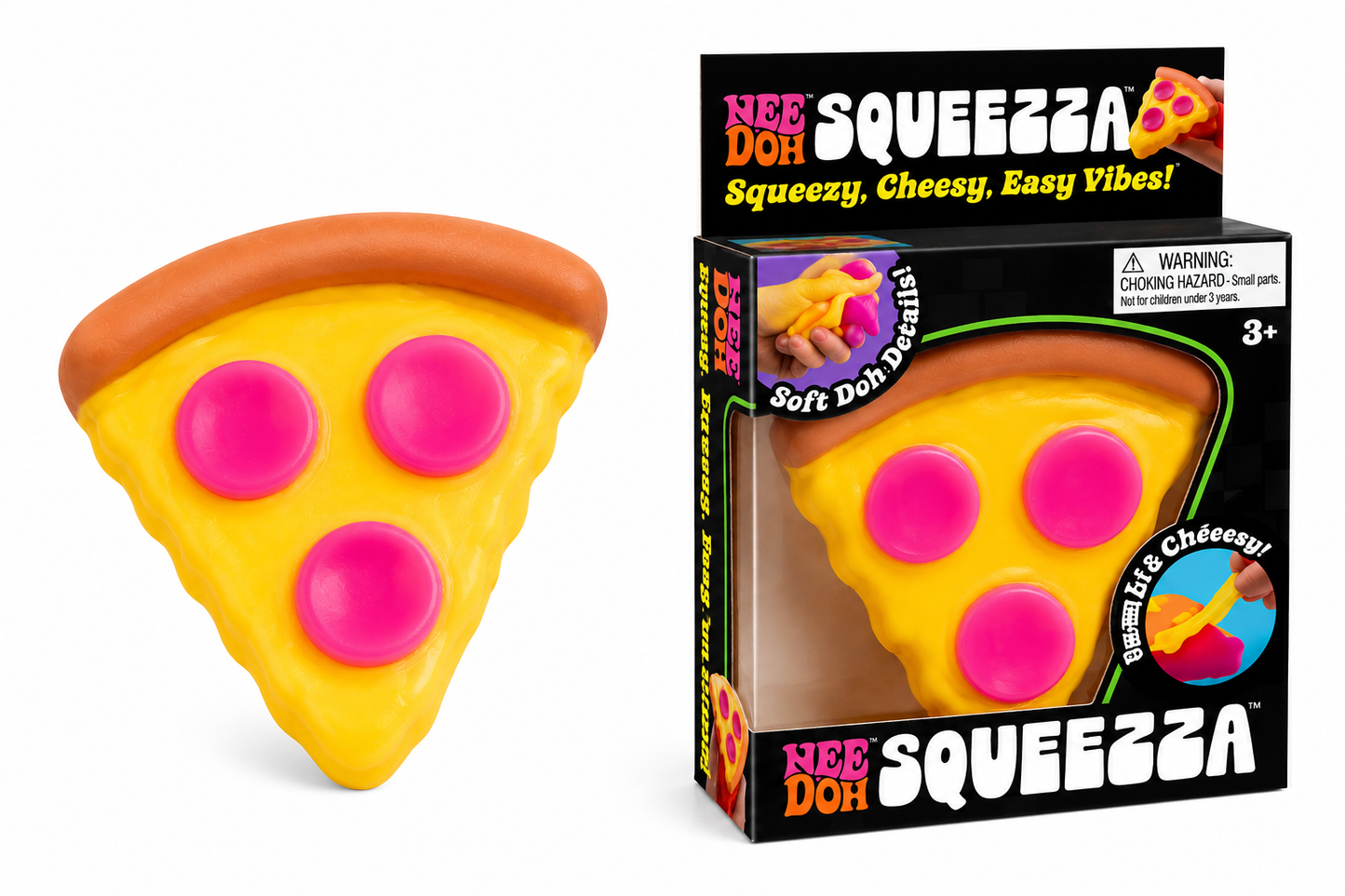 Jumbo Pizza Slice Squishy Toy