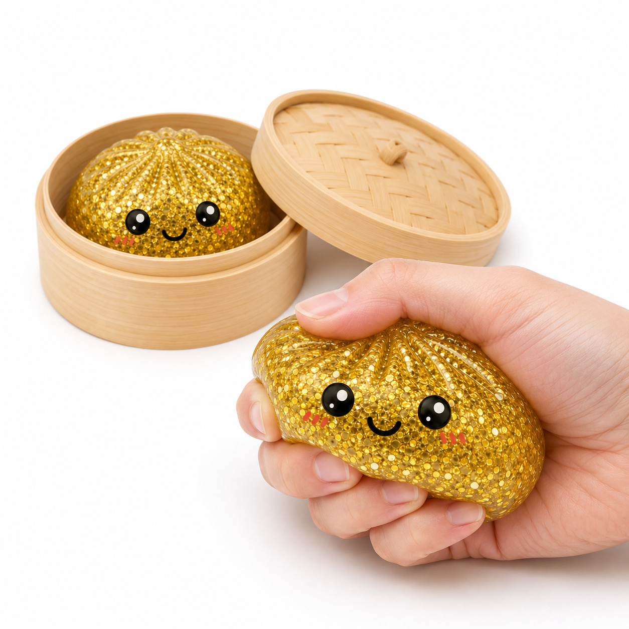 Glitter Dumpling Squishy Box
