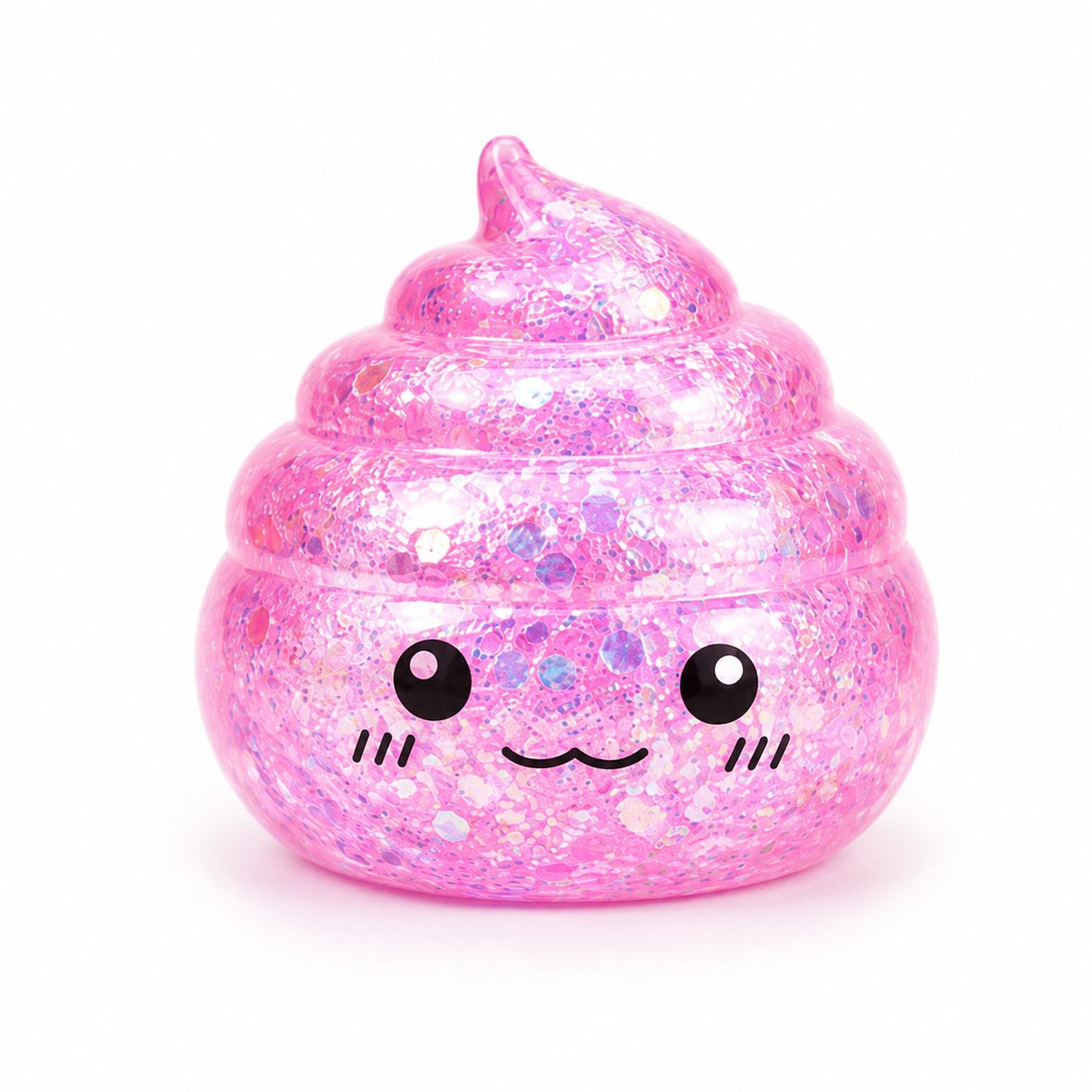 Sparkle Swirl Squishy Stress Toy