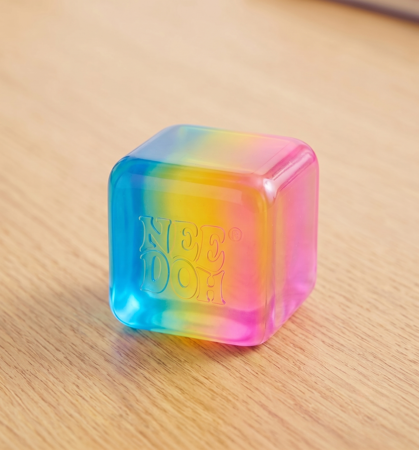 Nee Doh Rainbow Cube Squishy